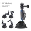 Ventosa de aluminio 2.0 para GoPro y camaras de accion - Imagen 2