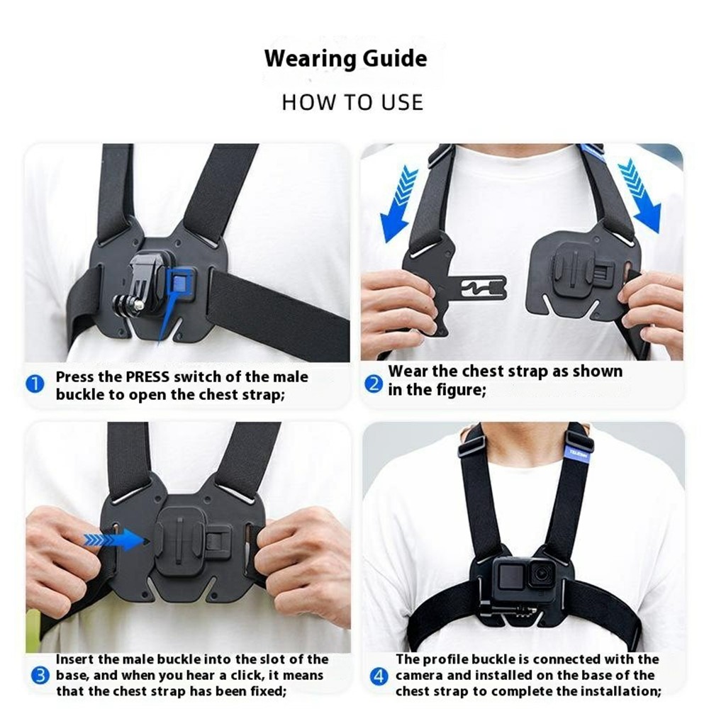 Nuevo arnes de pecho 2.0 color negro - Imagen 8