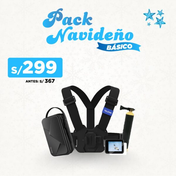 Pack Navideño Básico para GoPro