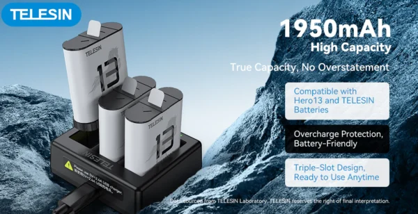 Cargador Triple GoPro Hero 13 - Imagen 9
