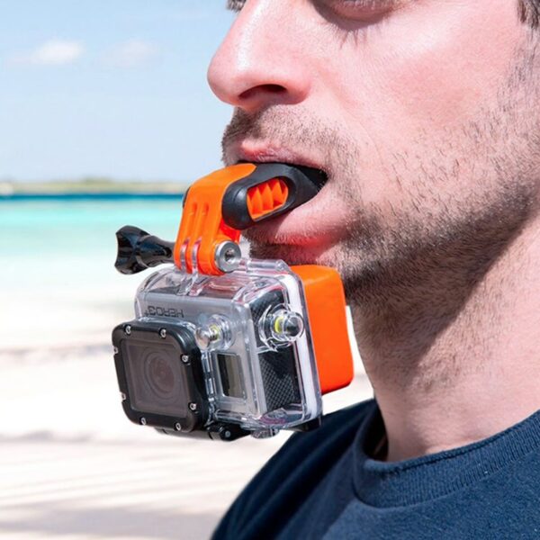 Bucal Mouth Mount montaje para GoPro