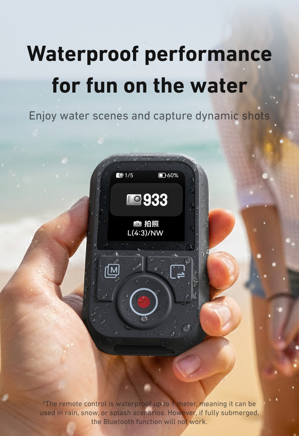 CONTROL REMOTO PARA DJI OSMO ACTION 6/5/4/360 - Imagen 10