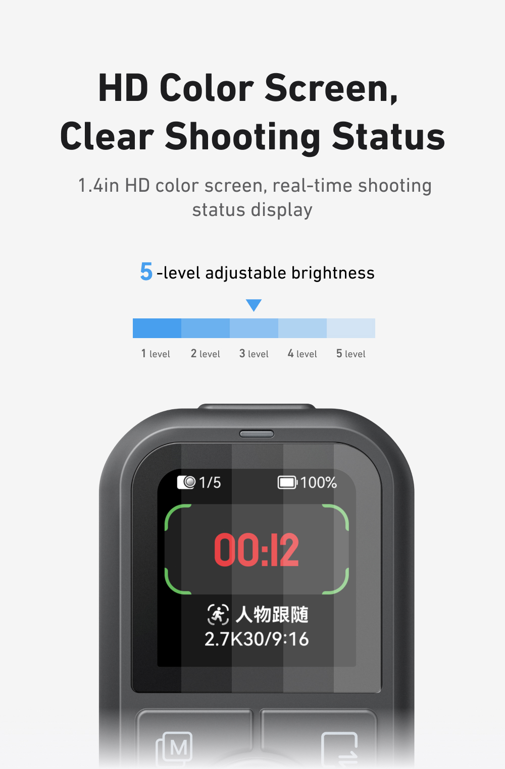 CONTROL REMOTO PARA DJI OSMO ACTION 6/5/4/360 - Imagen 8