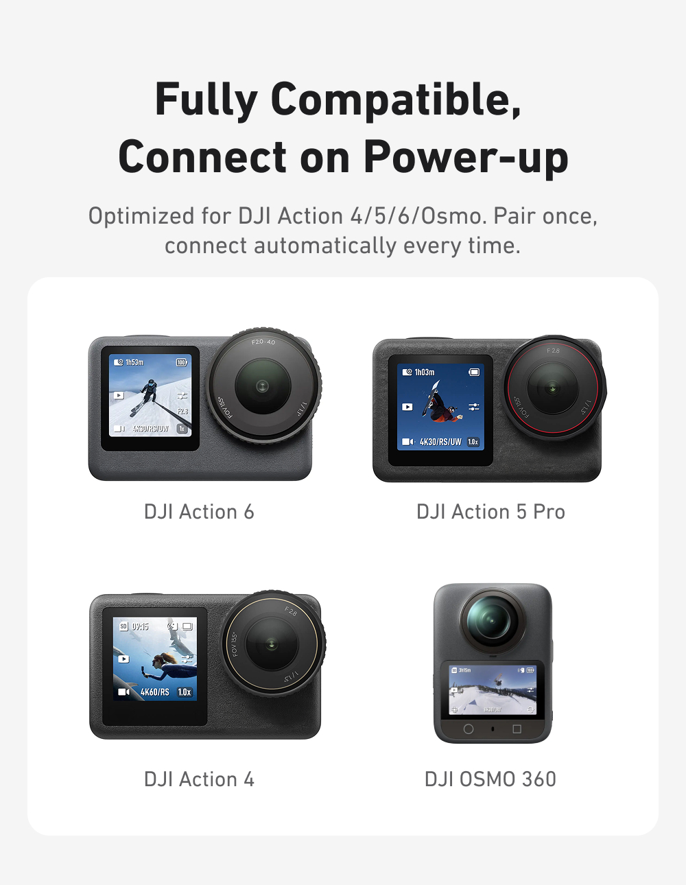 CONTROL REMOTO PARA DJI OSMO ACTION 6/5/4/360 - Imagen 14
