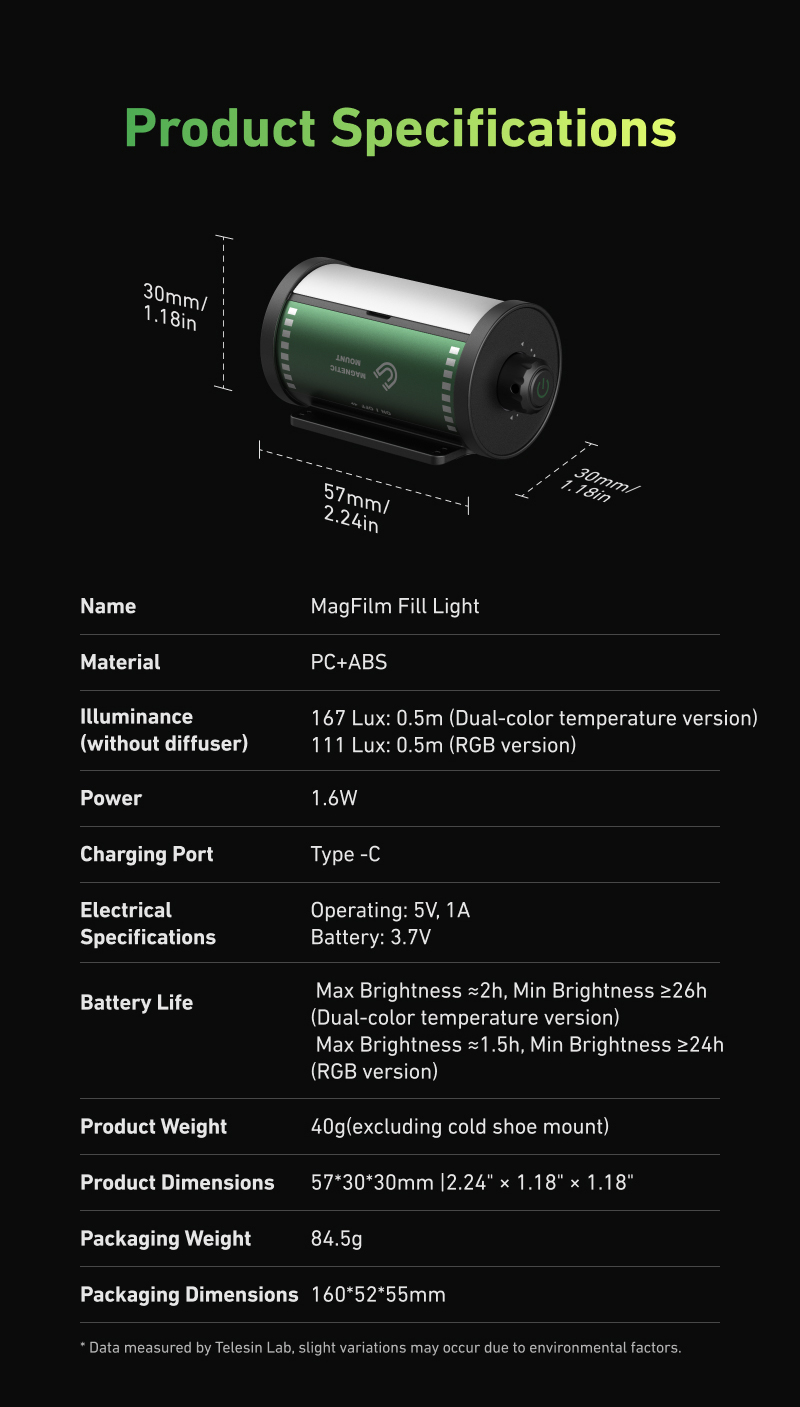 LUZ LED BICOLOR MAGFILM - Imagen 18