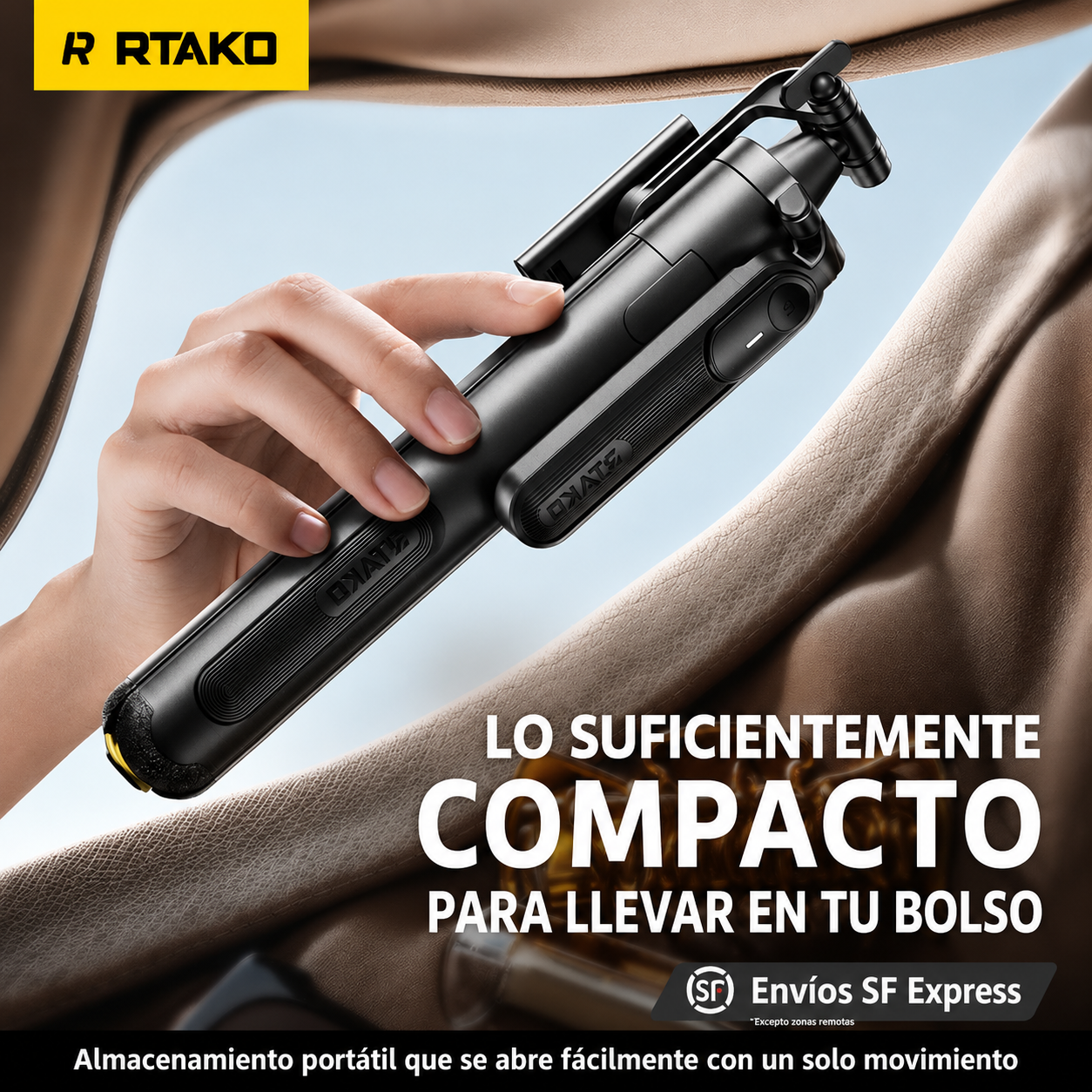 Tripode Automatico 1.80m - HL18 PRO RTAKO - Imagen 4
