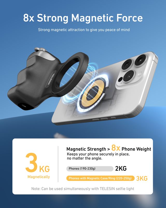 Fun Shot Grip 2.0 + Led Magsafe (Combo) - Imagen 3