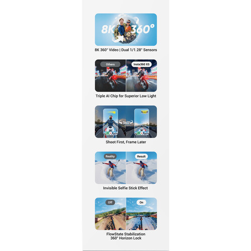 INSTA360 X5 ESSENTIAL BUNDLE - Imagen 2