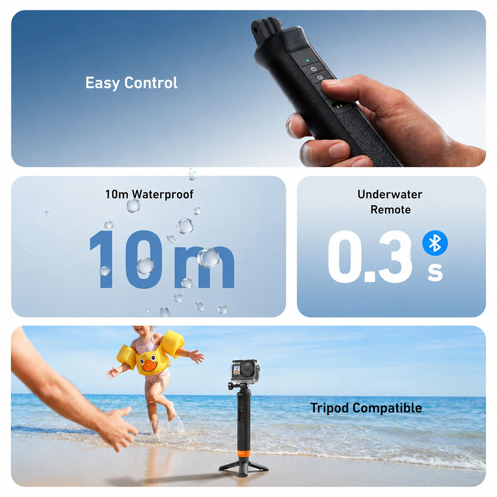 Mango Flotante con Control Remoto Bluetooth para DJI - Imagen 4