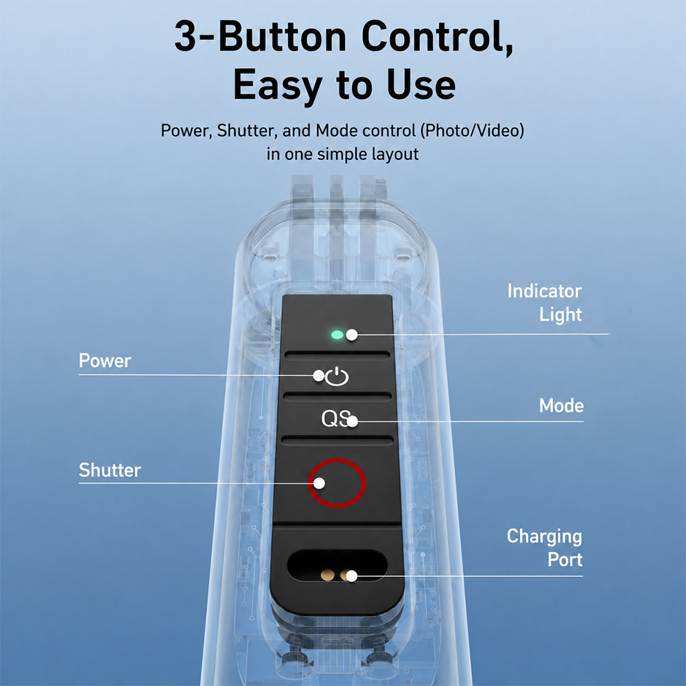 Mango Flotante con Control Remoto Bluetooth para DJI - Imagen 5